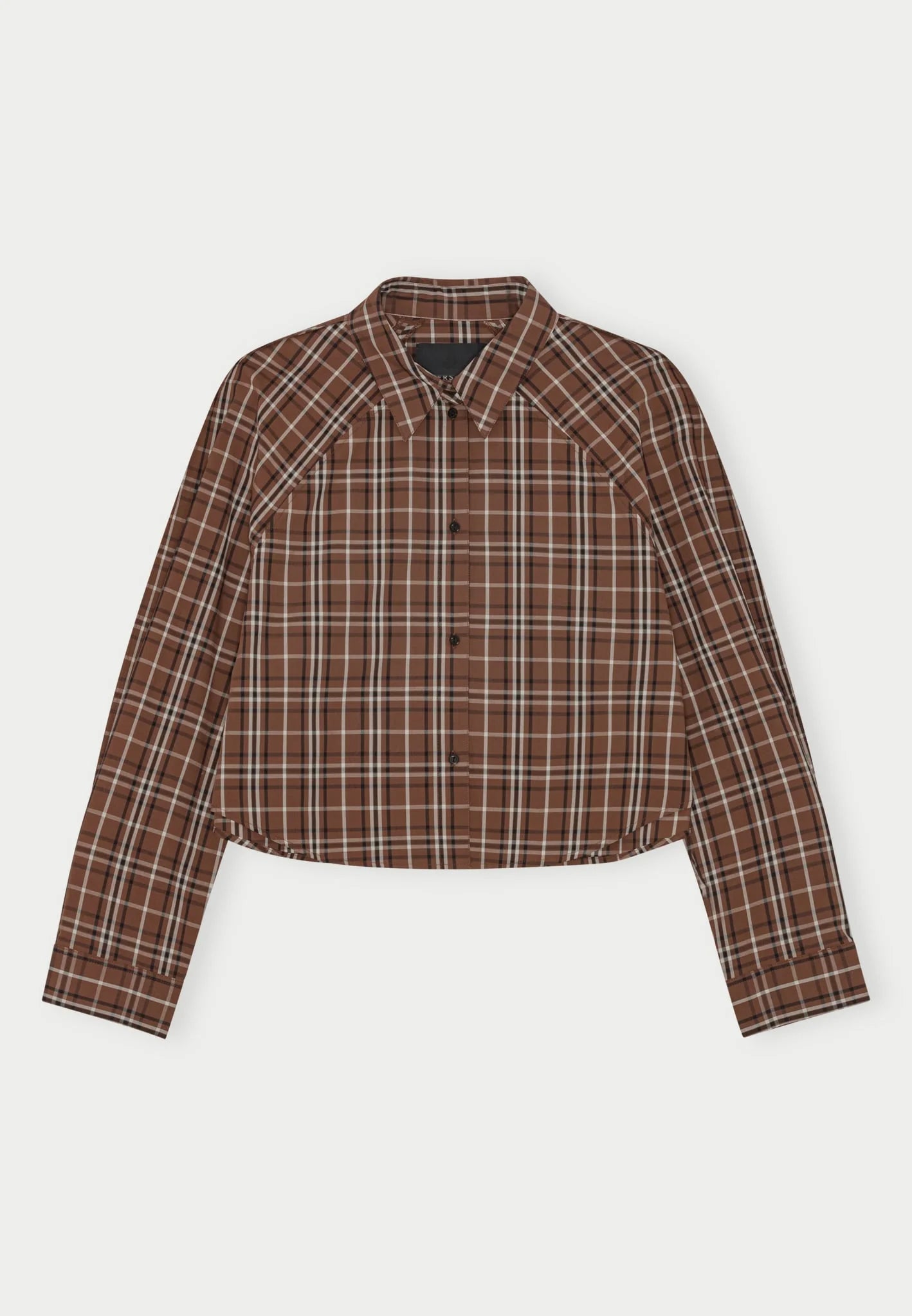 HERSKIND ELSIE SHIRT - BROWN CHECKS