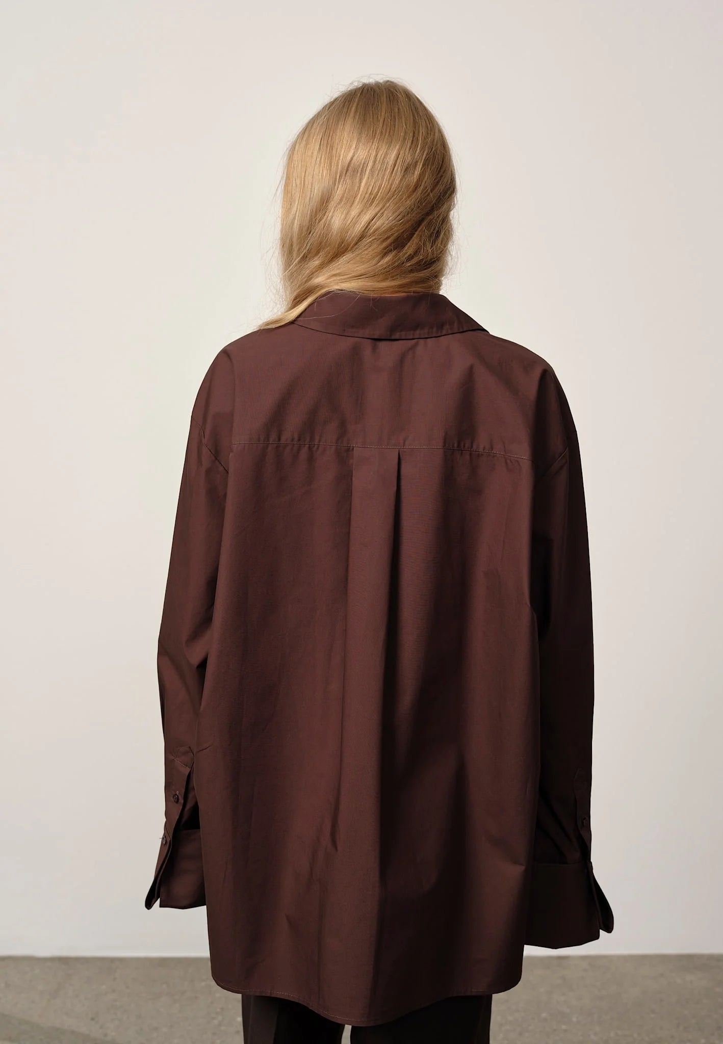 HERSKIND INGA SHIRT - COFFEE BROWN