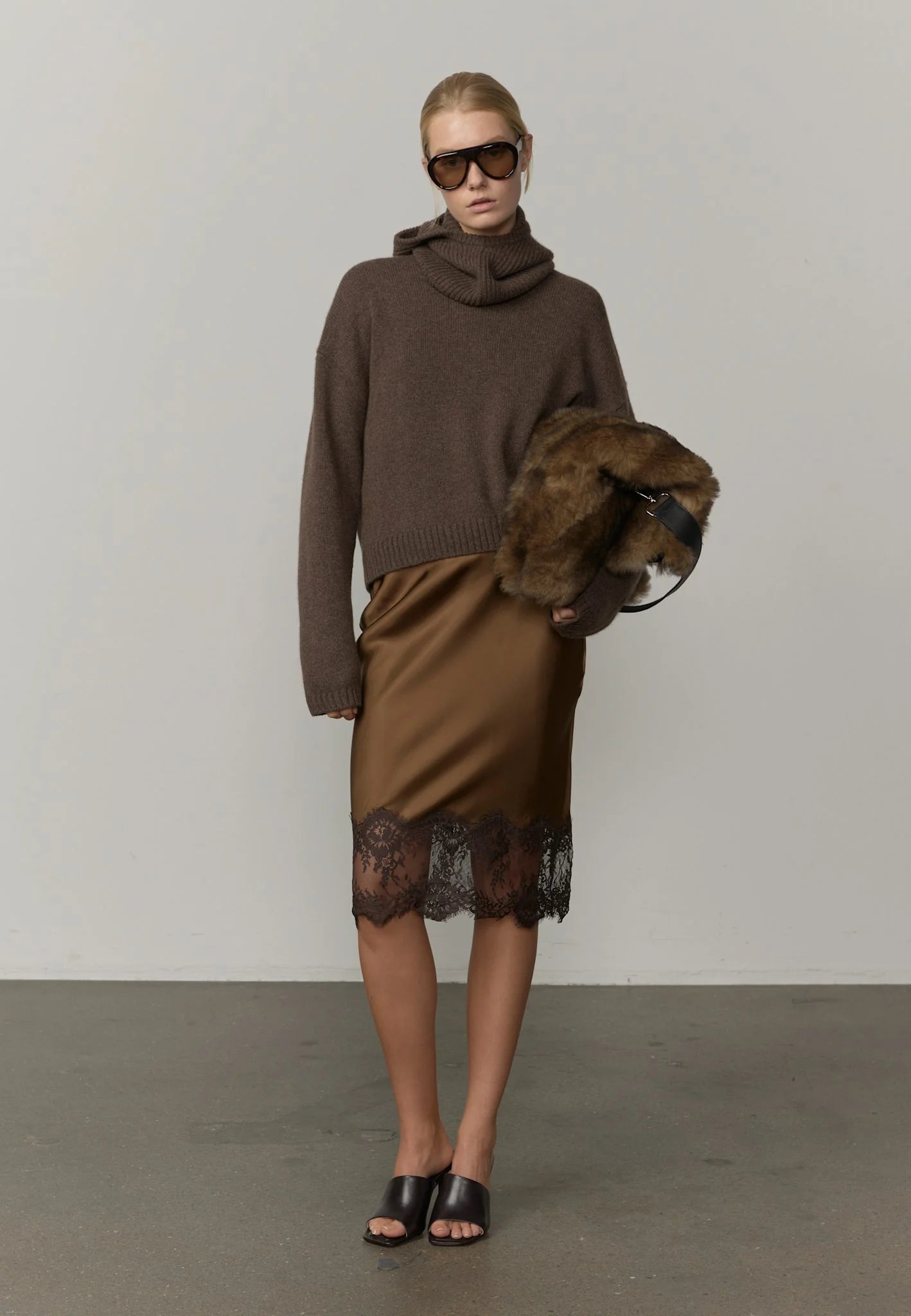 HERSKIND HERBERT SKIRT TOBACCO