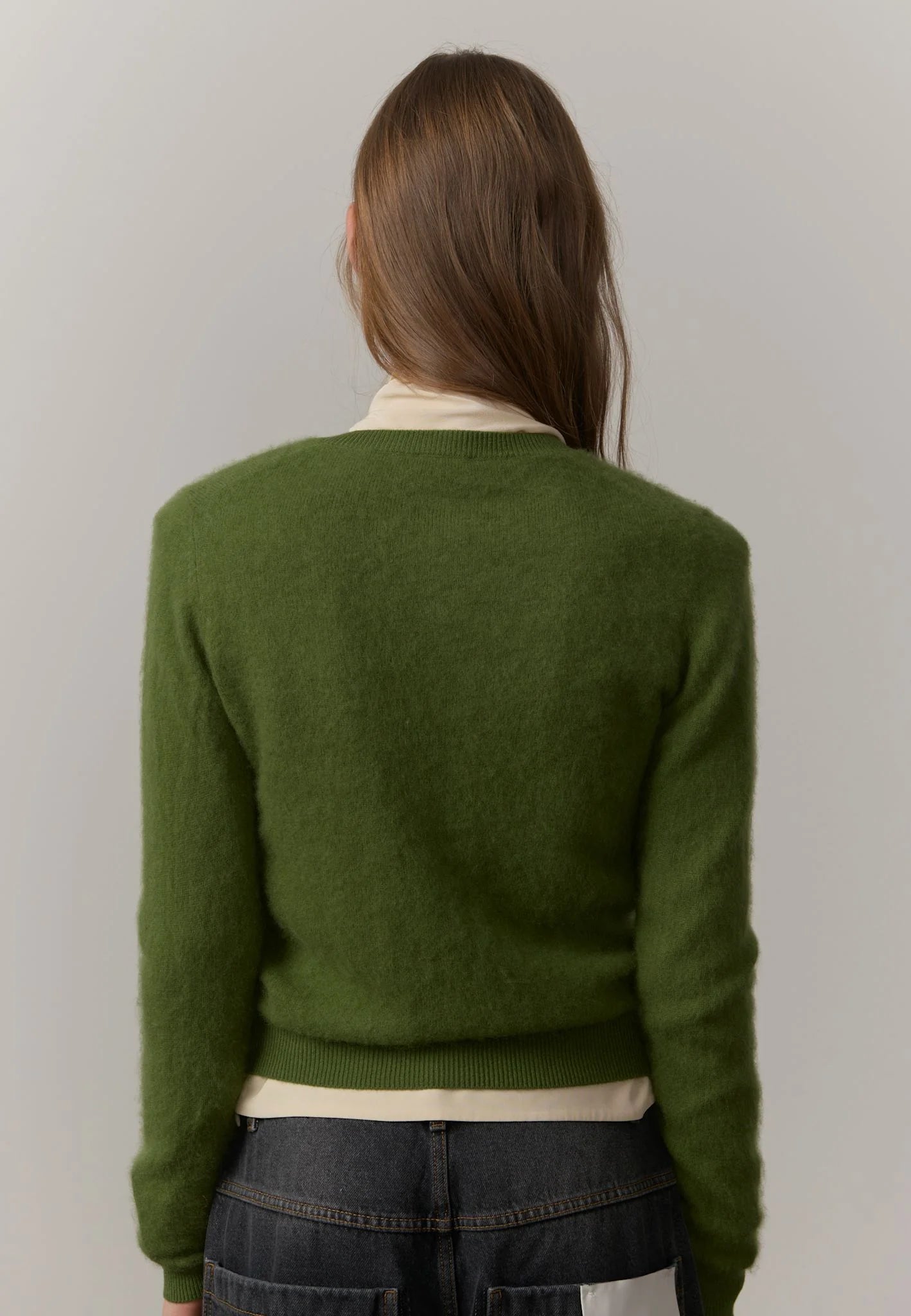 HERSKIND ROSELLE KNIT CARDIGAN GREEN