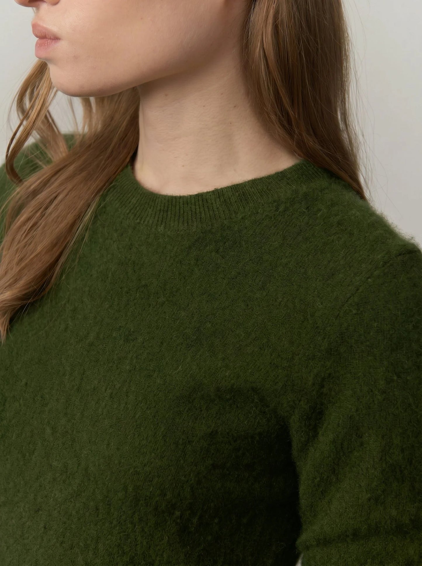 HERSKIND THERESE KNIT BLOUSE GREEN