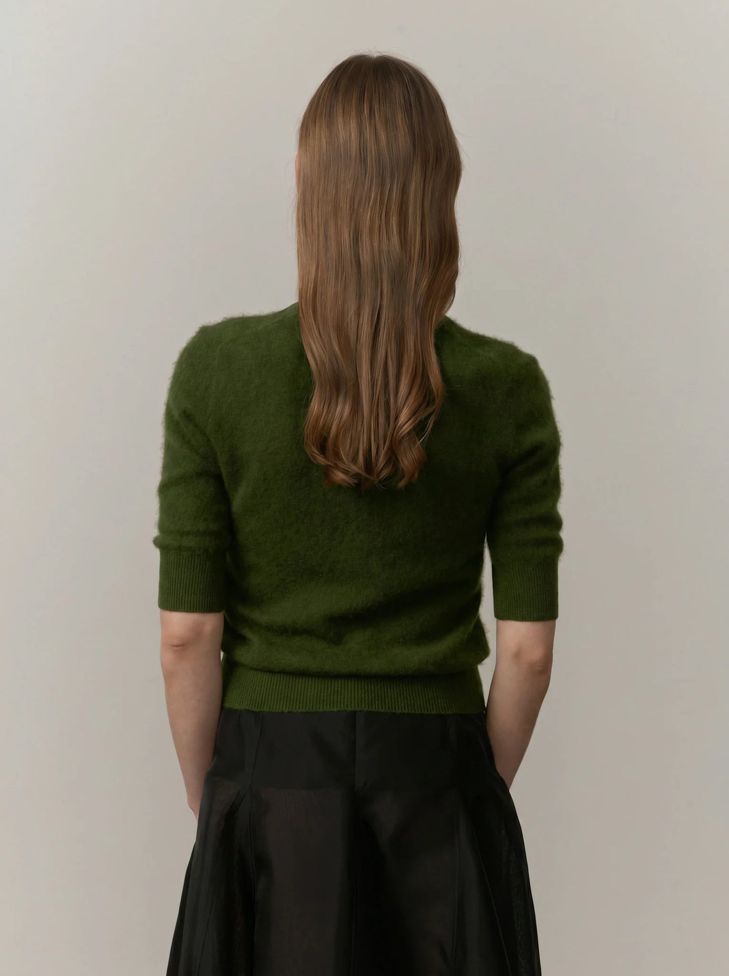 HERSKIND THERESE KNIT BLOUSE GREEN