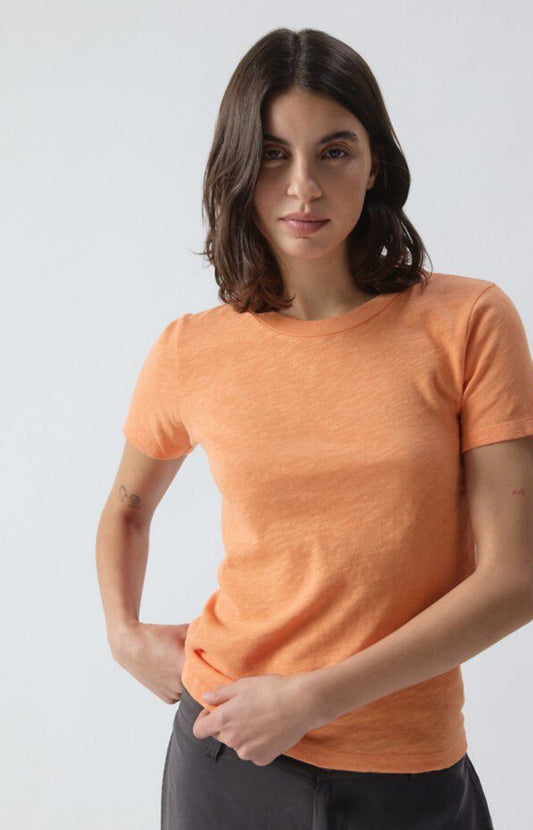 AMERICAN VINTAGE SONOMA T-SHIRT - ABRICOTINE VINTAGE