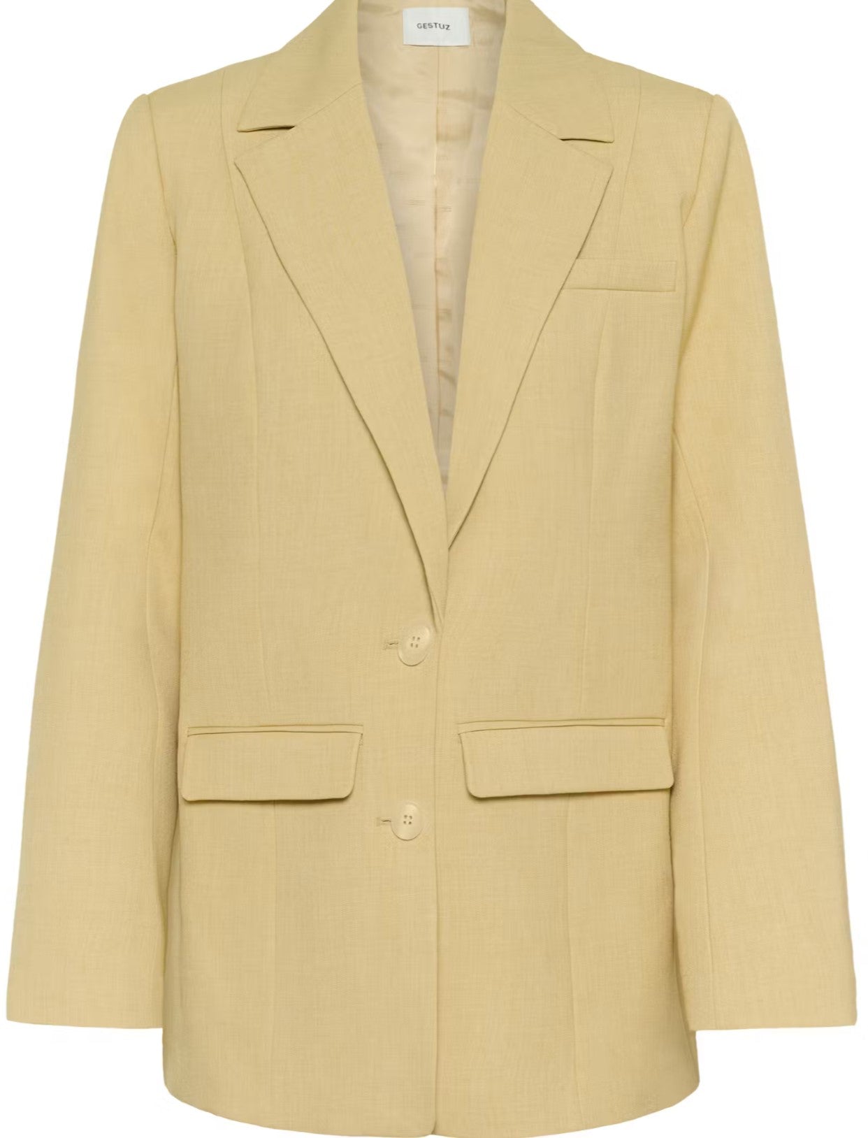 GESTUZ GZSTACY BLAZER - PALE HALE MELANGE