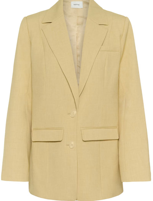 GESTUZ GZSTACY BLAZER - PALE HALE MELANGE