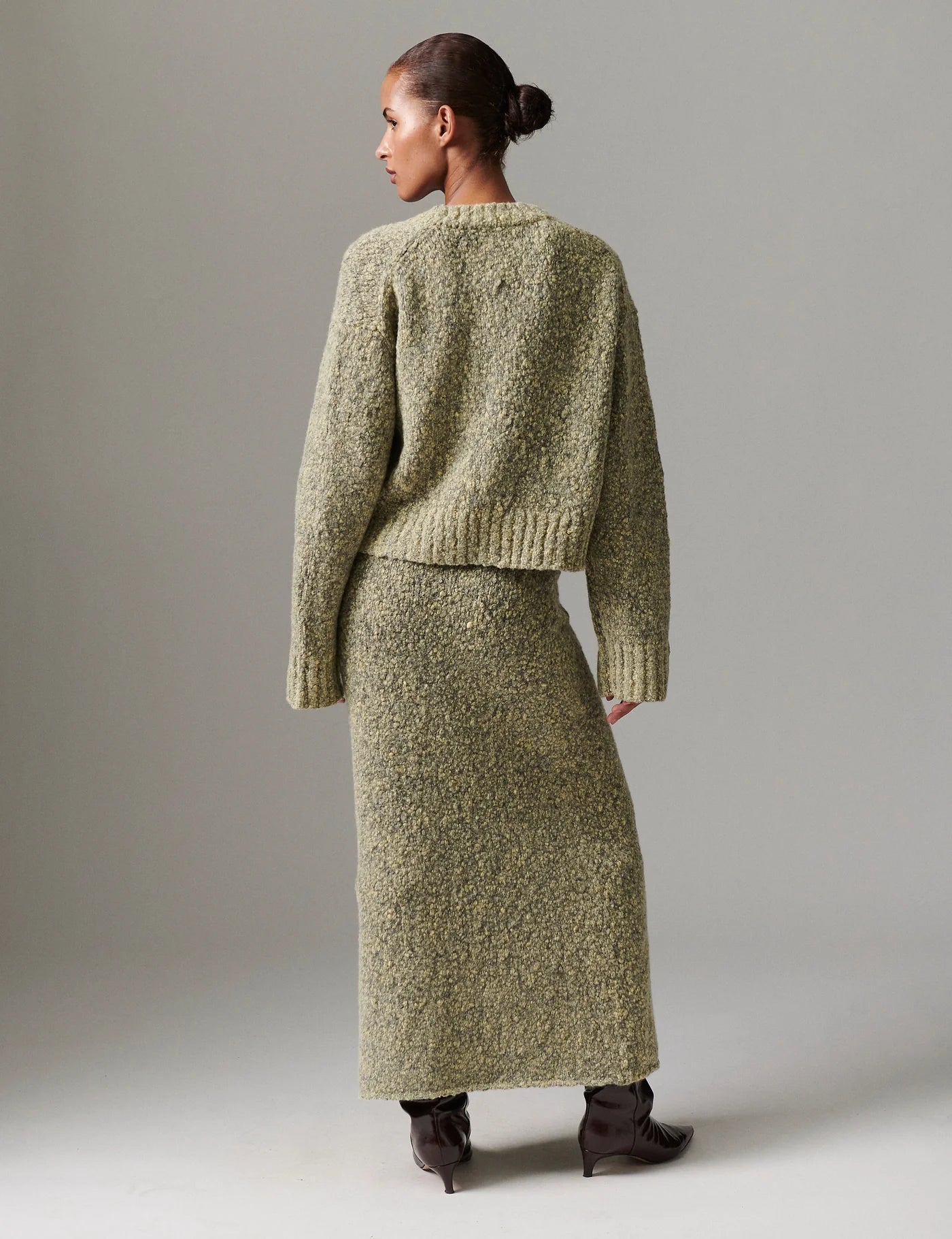 DAY Birger et Mikkelsen Conor Knitted Cardigan - Capers Melange
