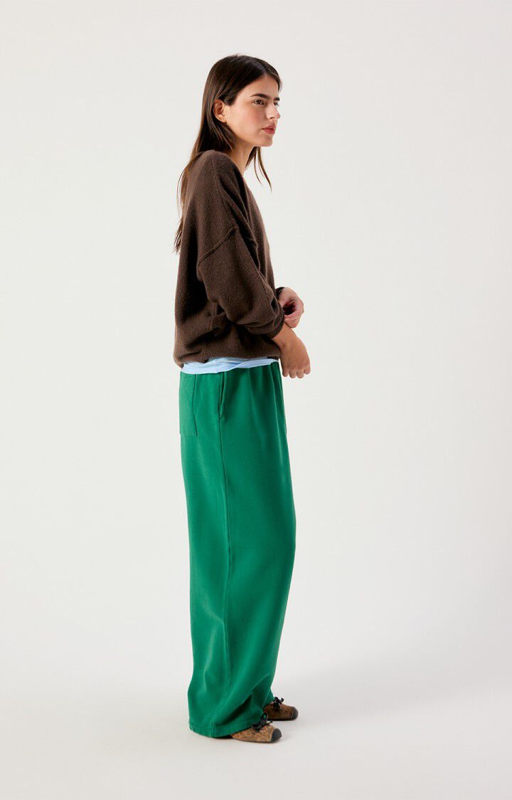AMERICAN VINTAGE DAMSVILLE SWEATER MELANGE BROWN