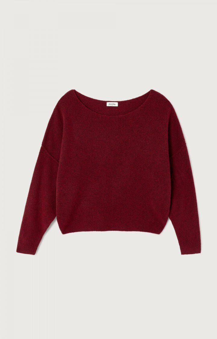 AMERICAN VINTAGE DAMSVILLE SWEATER CHERRY MARBLED