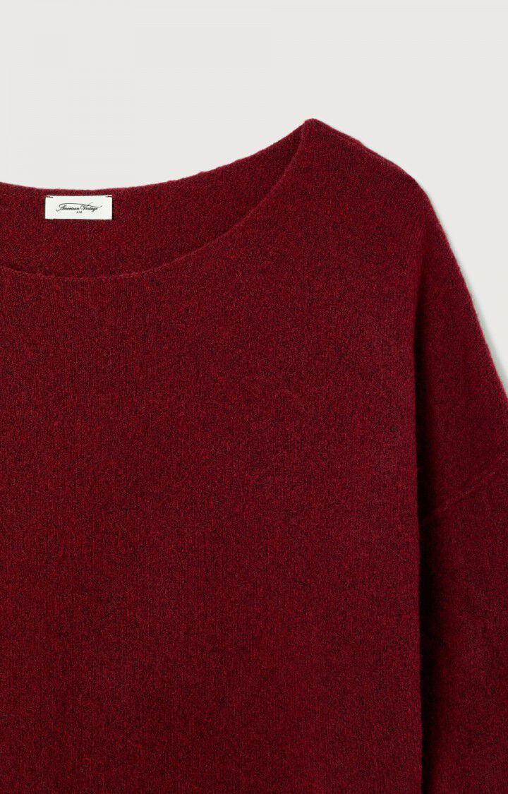 AMERICAN VINTAGE DAMSVILLE SWEATER CHERRY MARBLED