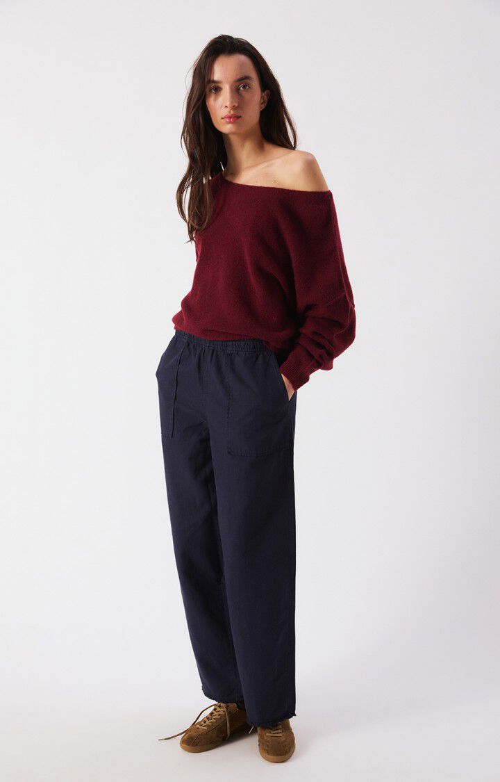 AMERICAN VINTAGE DAMSVILLE SWEATER CHERRY MARBLED