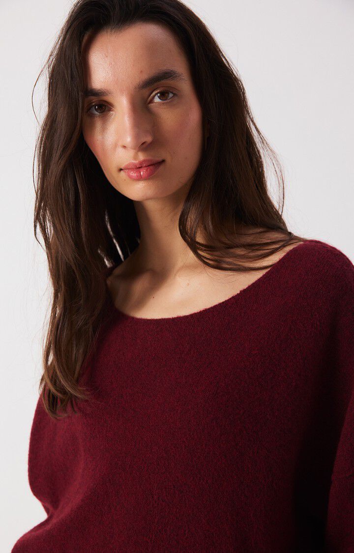 AMERICAN VINTAGE DAMSVILLE SWEATER CHERRY MARBLED