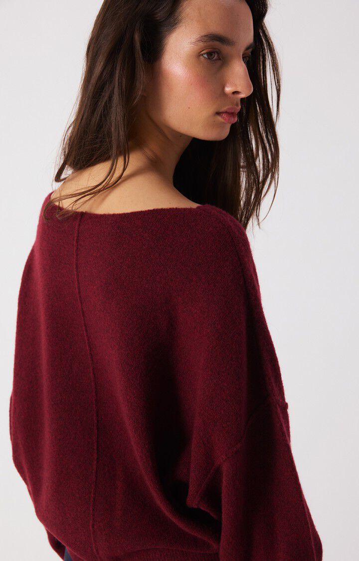 AMERICAN VINTAGE DAMSVILLE SWEATER CHERRY MARBLED