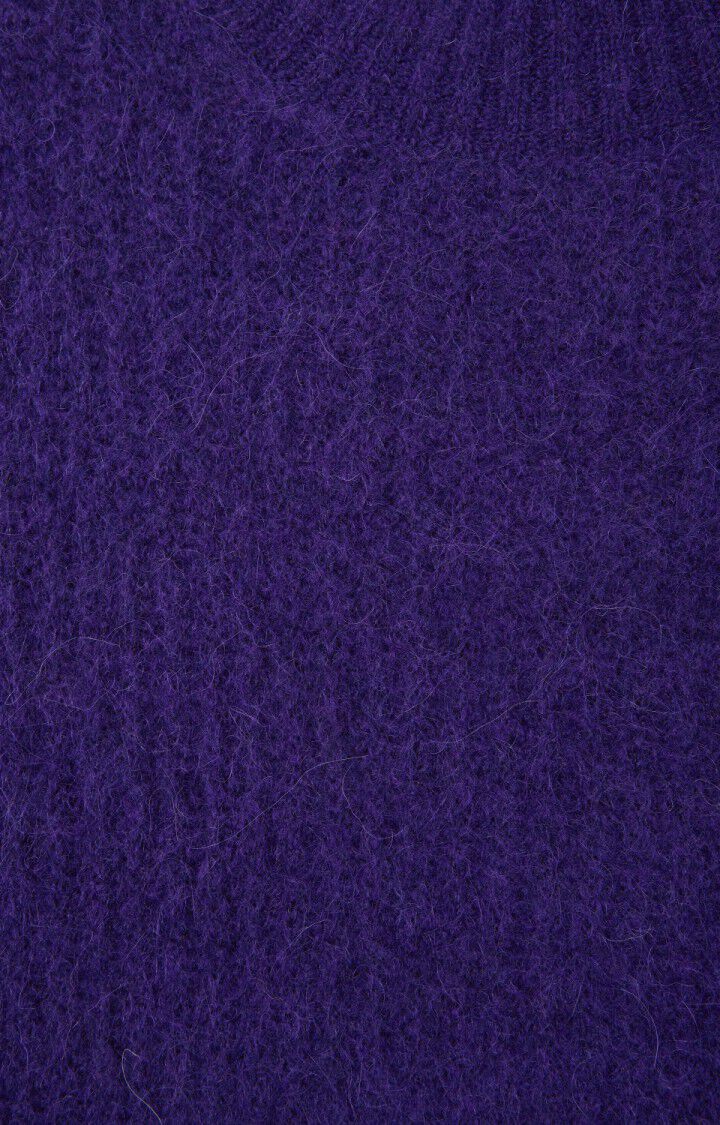 AMERICAN VINTAGE FEMME PULL EAST PURPLE MELANGE