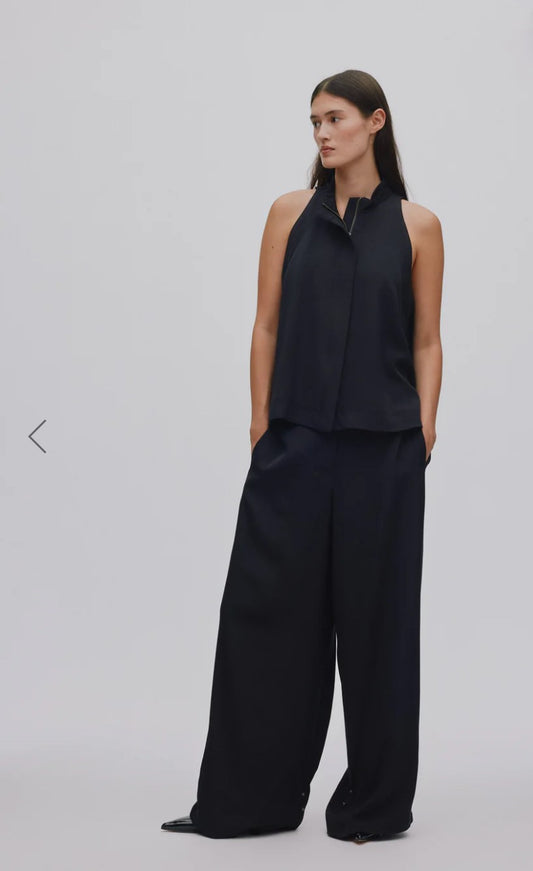 RABENS SALONER - DALVINA - PANTALON - BLACK