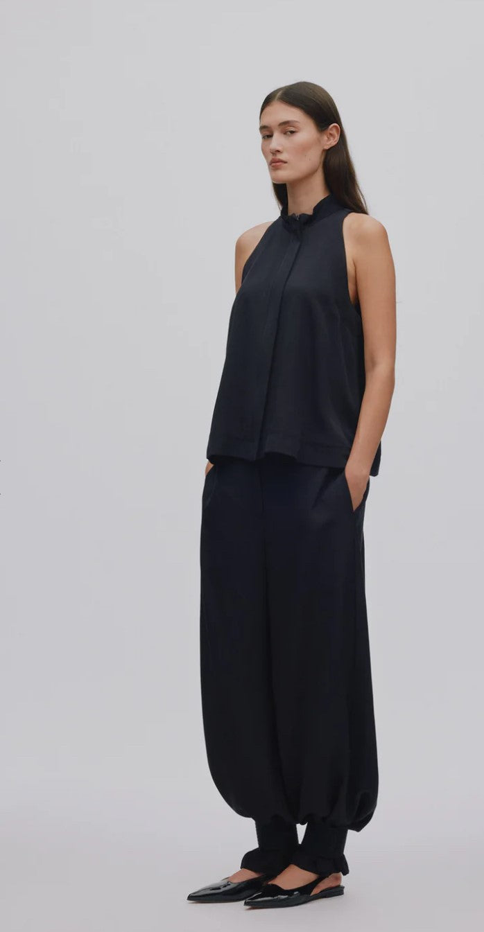 RABENS SALONER - DALVINA - PANTALON - BLACK