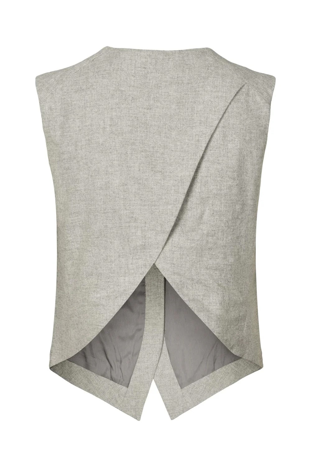 RABENS SALONER FAVOUR DRAPY TAILORING VEST