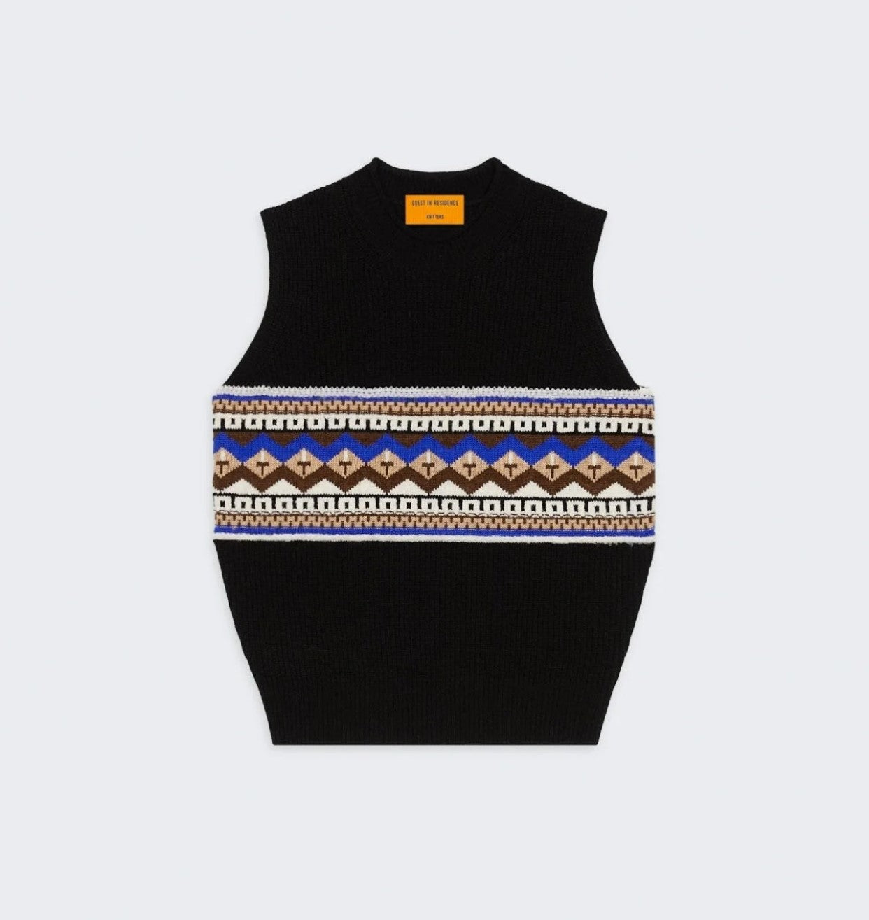 GUEST IN RESIDENCE - CHALET VEST -GILET - BLACK