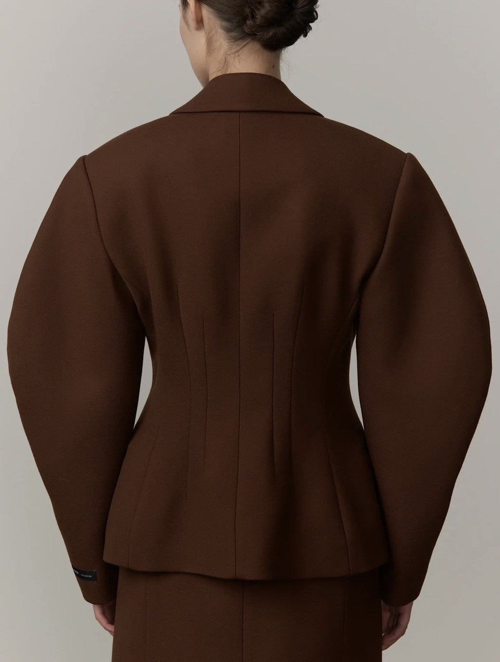 HERSKIND ALEX FITTED BLAZER - JAVA BROWN