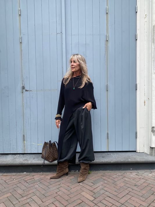 RAE ANTWERP DANIELLA PANTS ANTRACITE