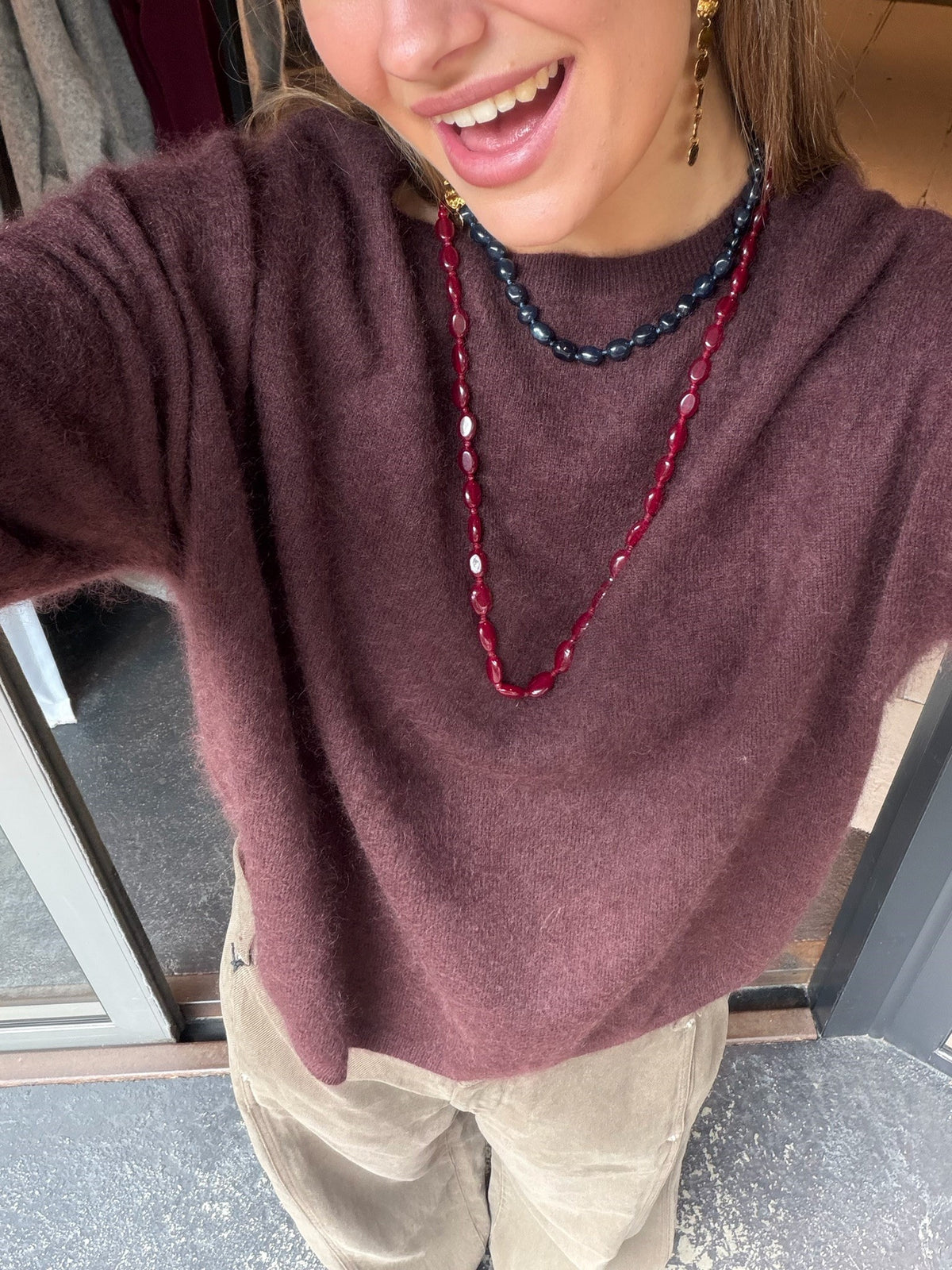 LES TRICOTS DE LEA MARCEL PULL MOCHA