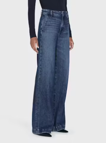 FRAME TAILORED JEANS-DENIM WIDE LED TROUSER MONDAY
