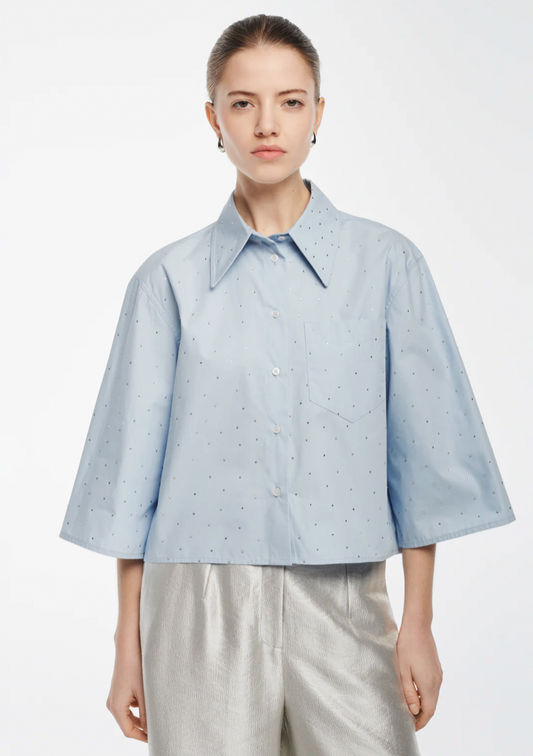 STUDIO AR BY ARMA XIA  BLOUSE STRASS