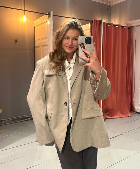 DAY BIRGER ET MIKKELSEN EZRA BLAZER  - OAK MELANGE
