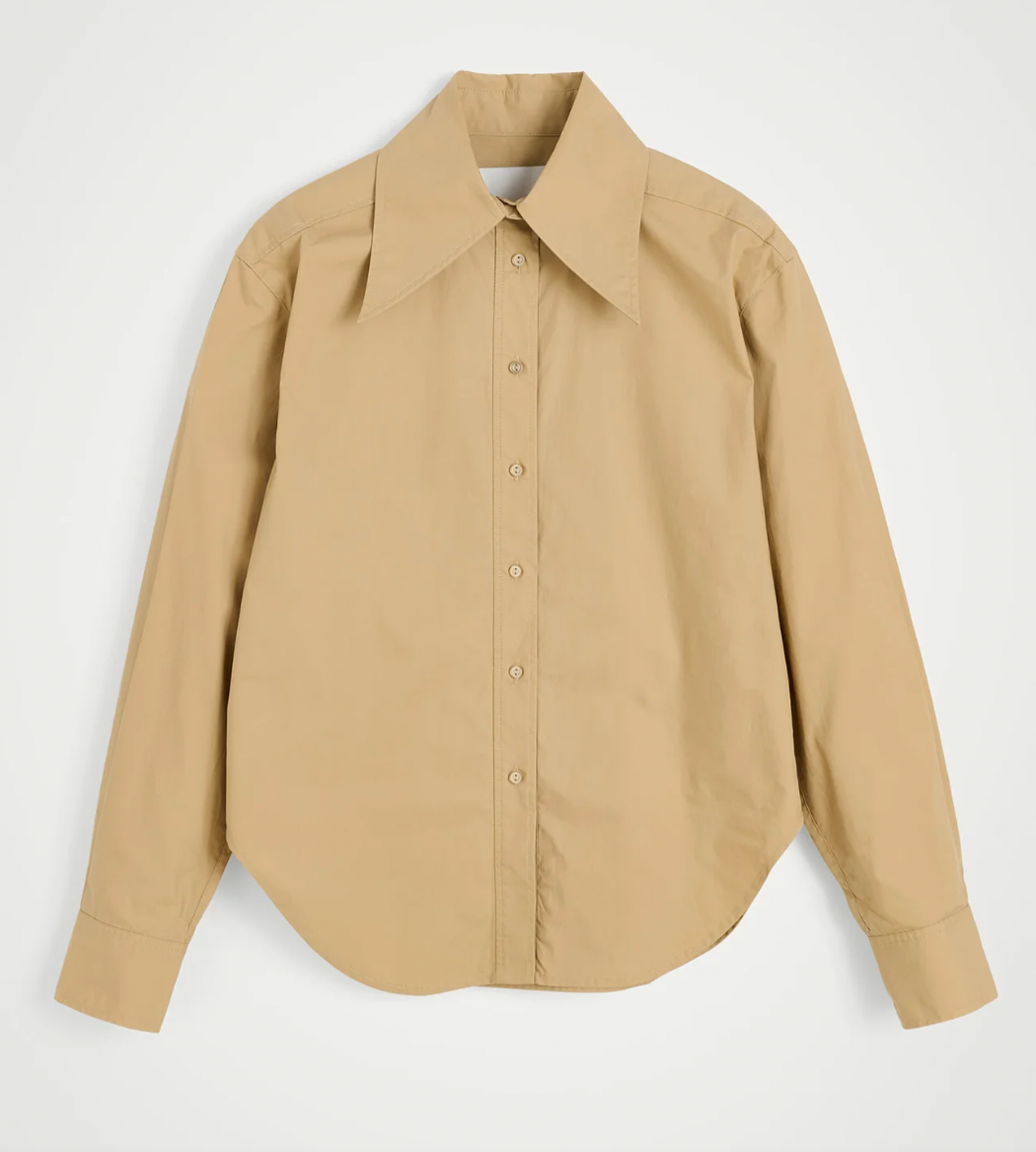 HERSKIND DARA SHIRT SAND
