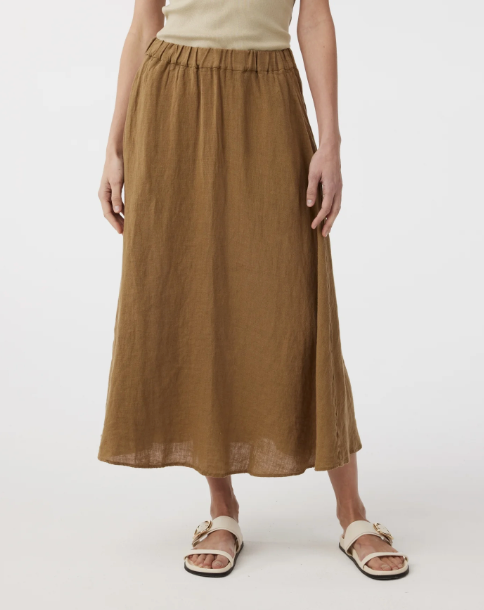 KNIT-TED AMANDA SKIRT CAMEL