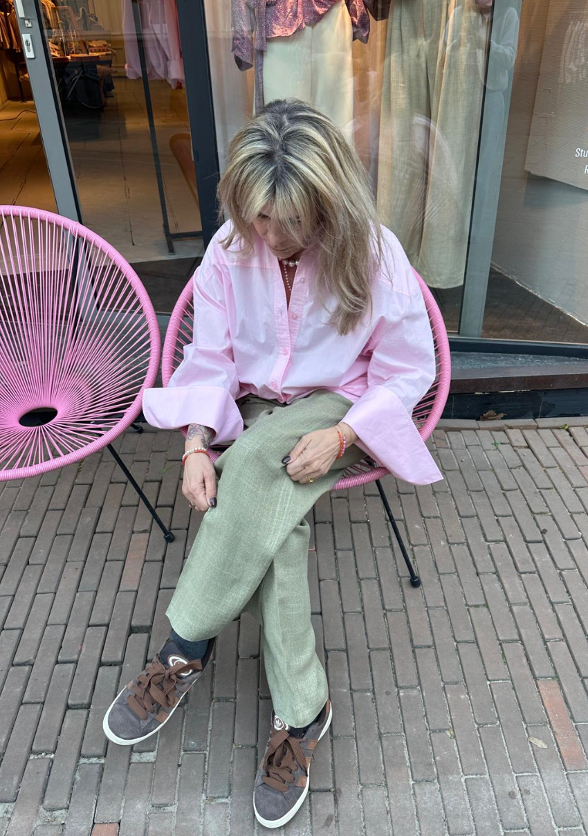 ROTATE ROZE OVERZIZED SHIRT - FAIRY TALE