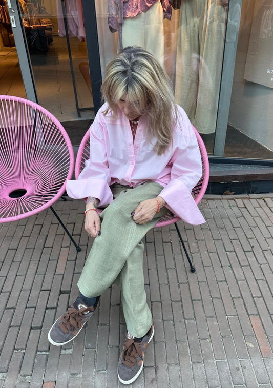 ROTATE ROZE OVERZIZED SHIRT - FAIRY TALE