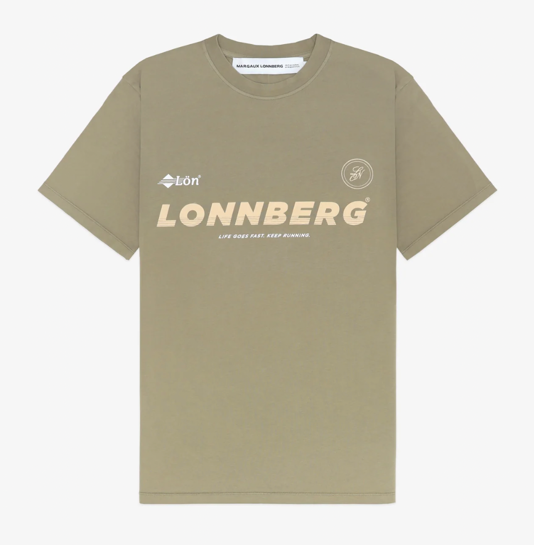 MARGAUX LÖNNBERG JOSH TEE SHIRT ARMY