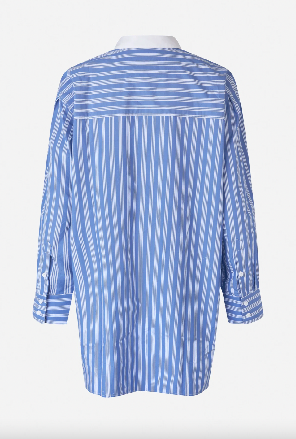 BAUM UND PFERDGARTEN ANCIA DRESS STRIPE - WEDGE BLUE