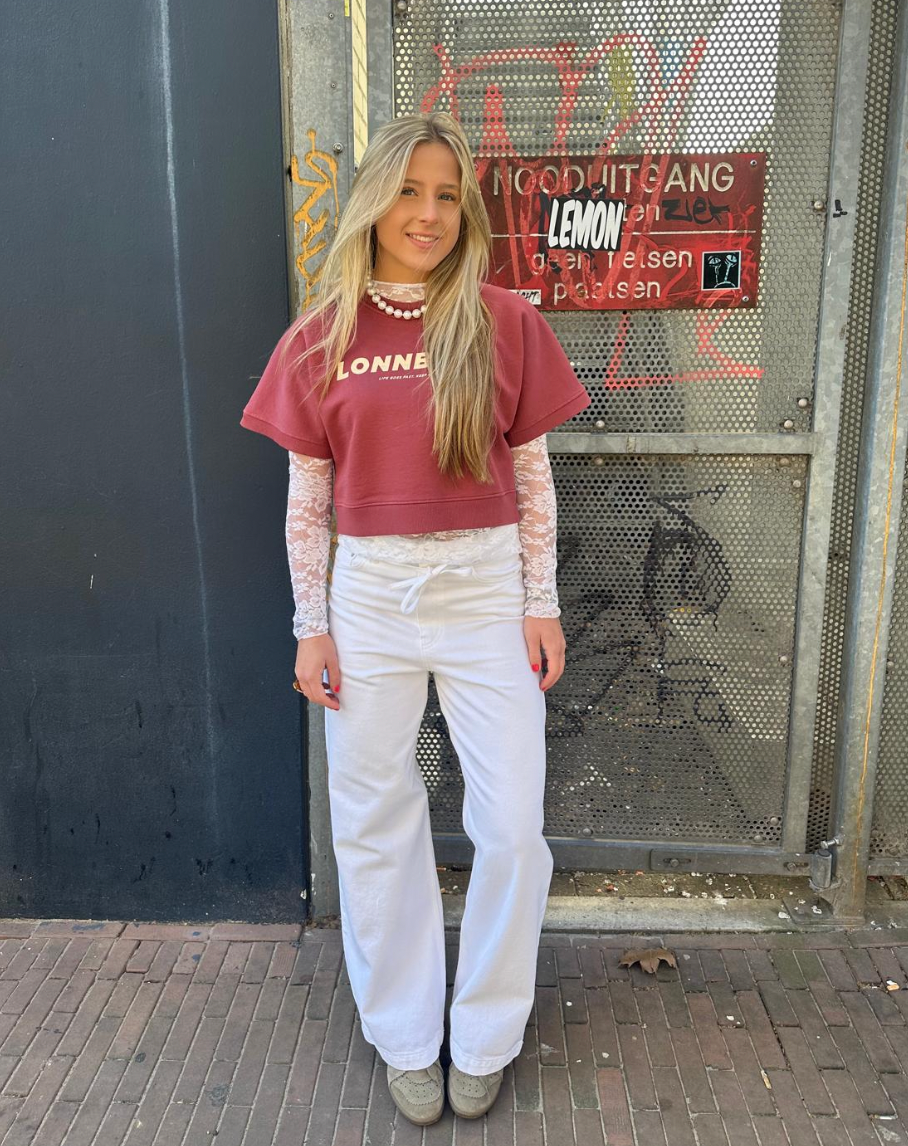 MARGAUX LÖNNBERG BOYD PULLOVER BORDEAUX