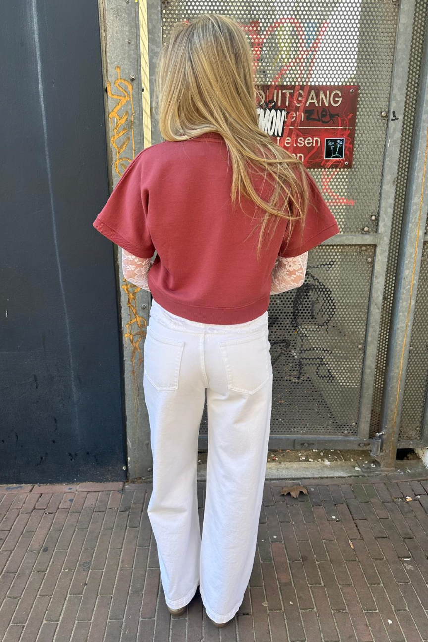 MARGAUX LÖNNBERG BOYD PULLOVER BORDEAUX