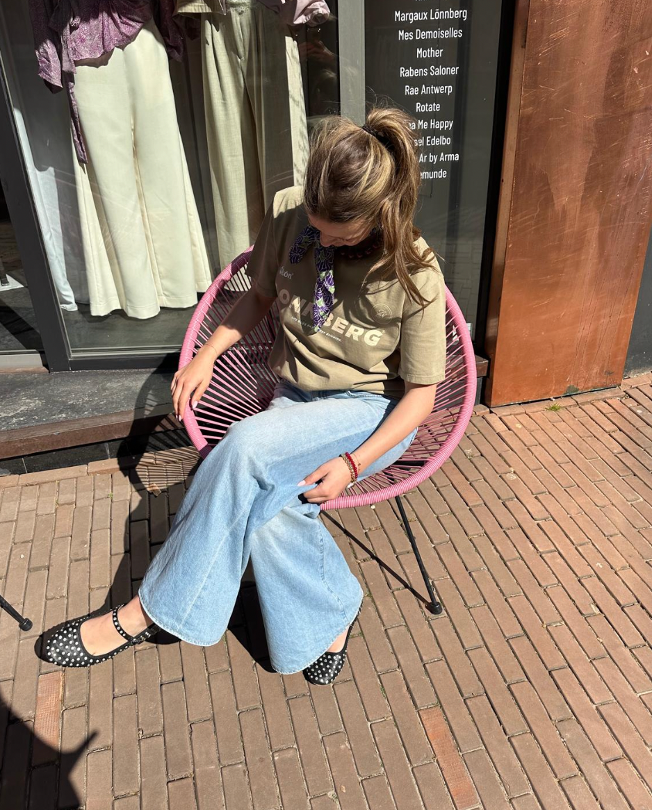MARGAUX LÖNNBERG JOSH TEE SHIRT ARMY