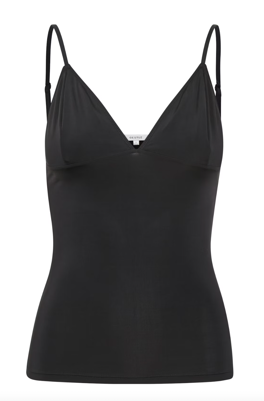 GESTUZ CAMIGZ TOP BLACK