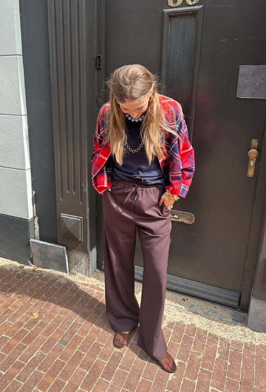 RAE ANTWERP NIKKI BLOUSE - FLANNEL