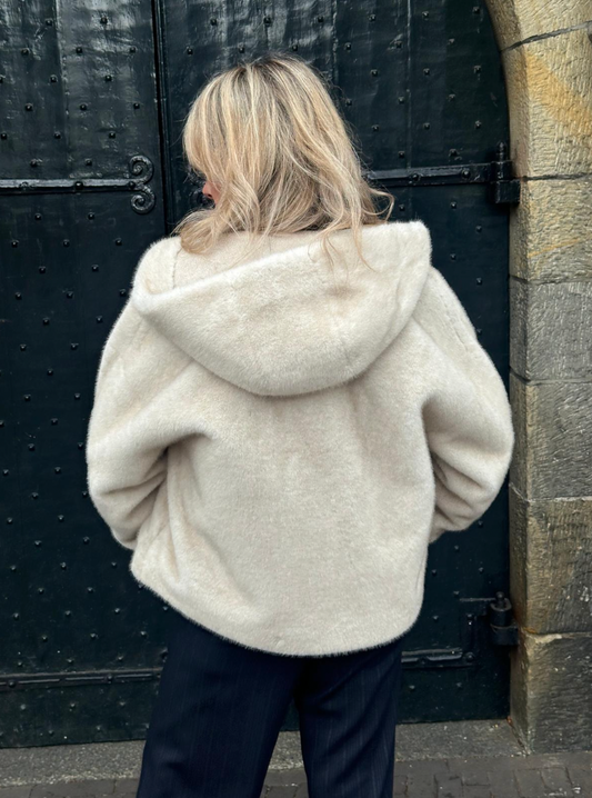 STUDIO AR RUBY FAUX MINK - BEIGE