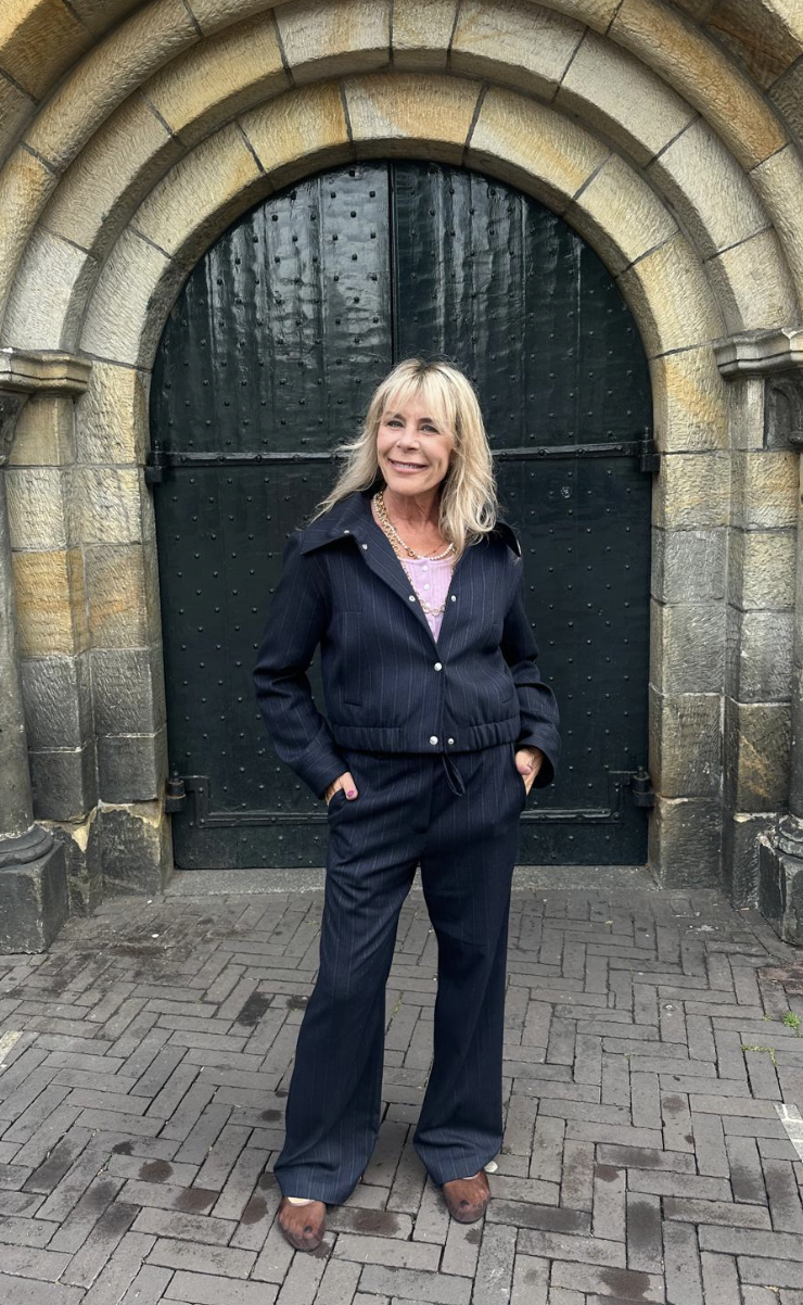 MARGAUX LÖNNBERG ANJA NAVY STRIPES JACKET