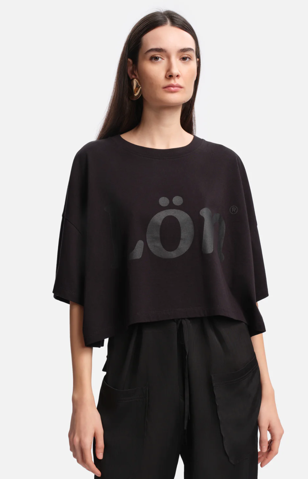 MARGAUX LONNBERG T-SHIRT JOY BLACK