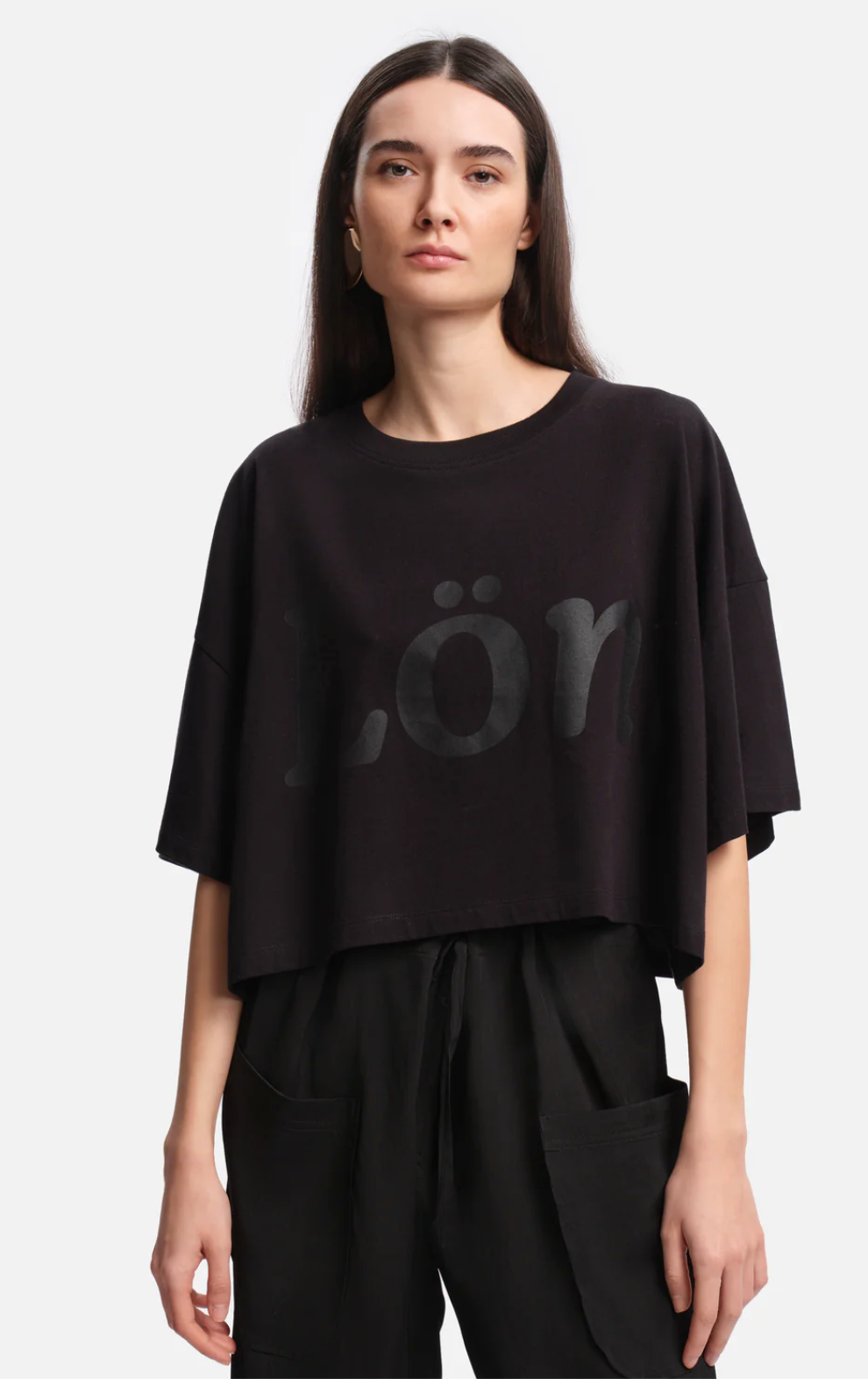 MARGAUX LONNBERG T-SHIRT JOY BLACK