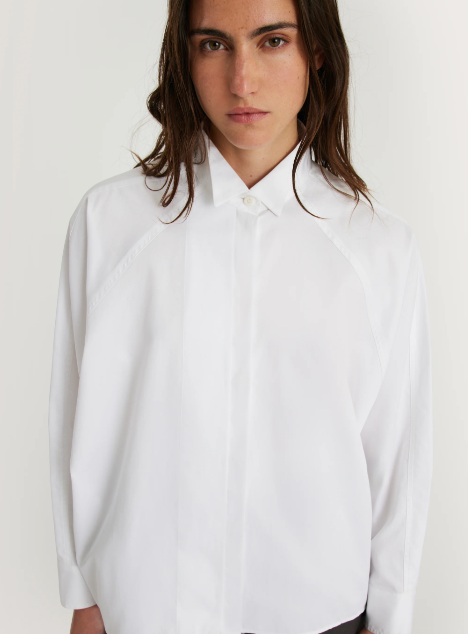 MARGAUX LONNBERG LIZ SHIRT WHITE