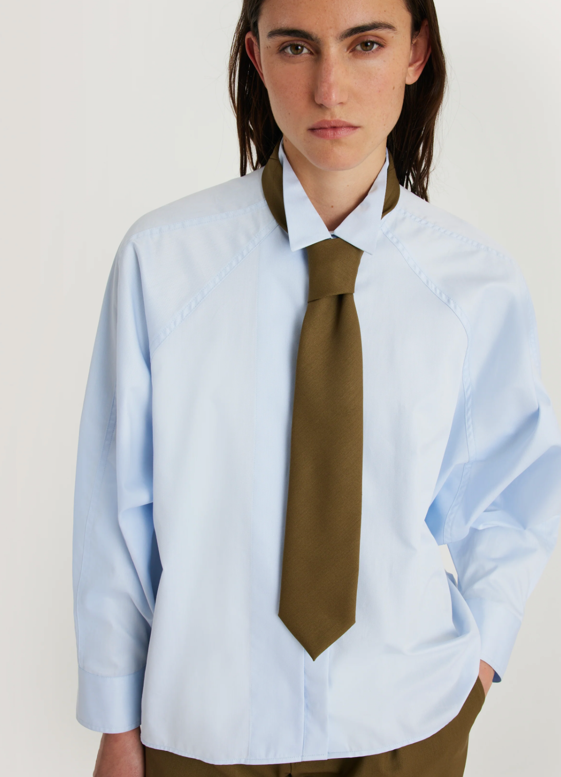 MARGAUX LONNBERG GIGI TIE KHAKI
