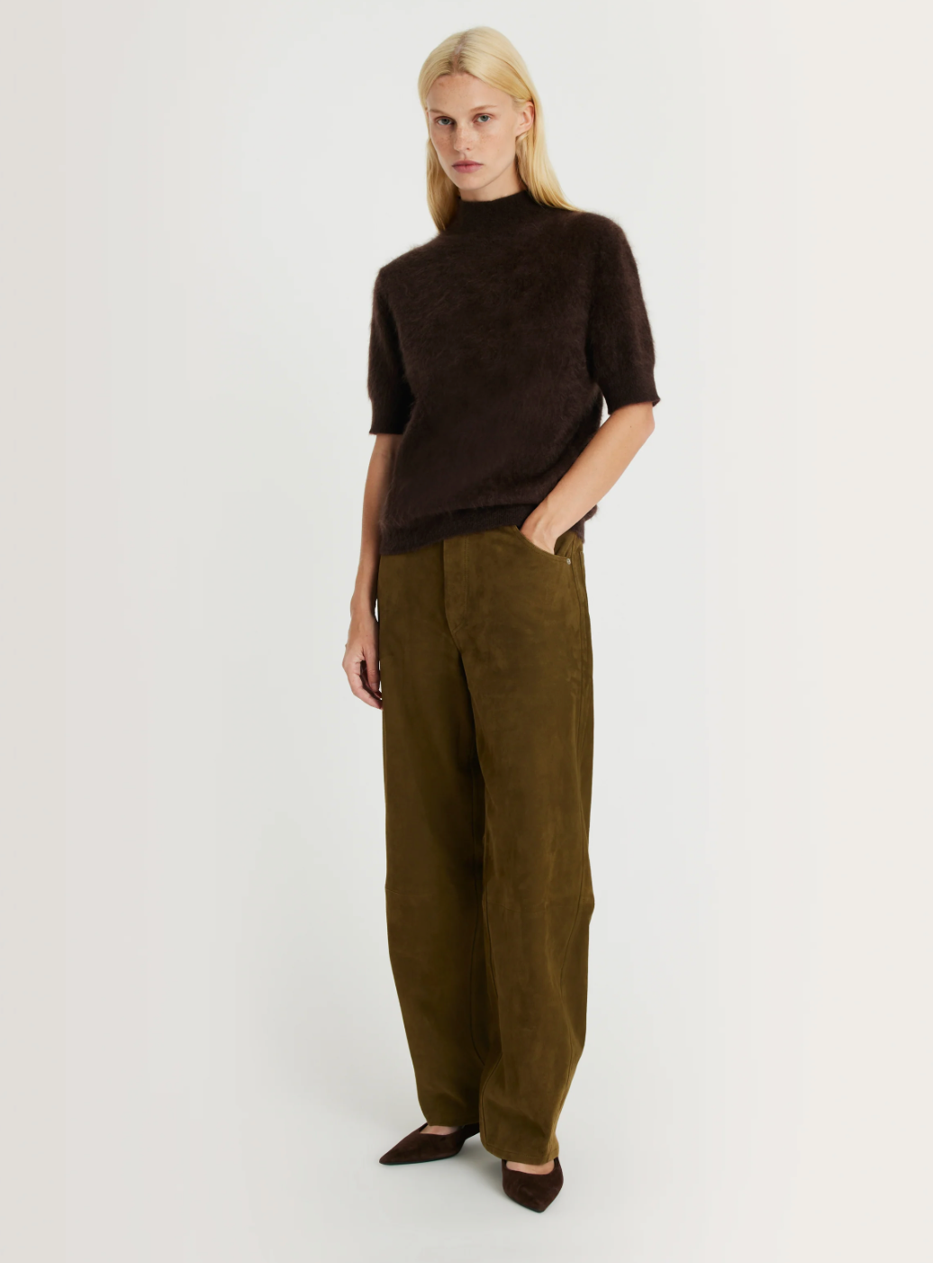 MARGAUX LONNBERG KALI KNIT BROWN