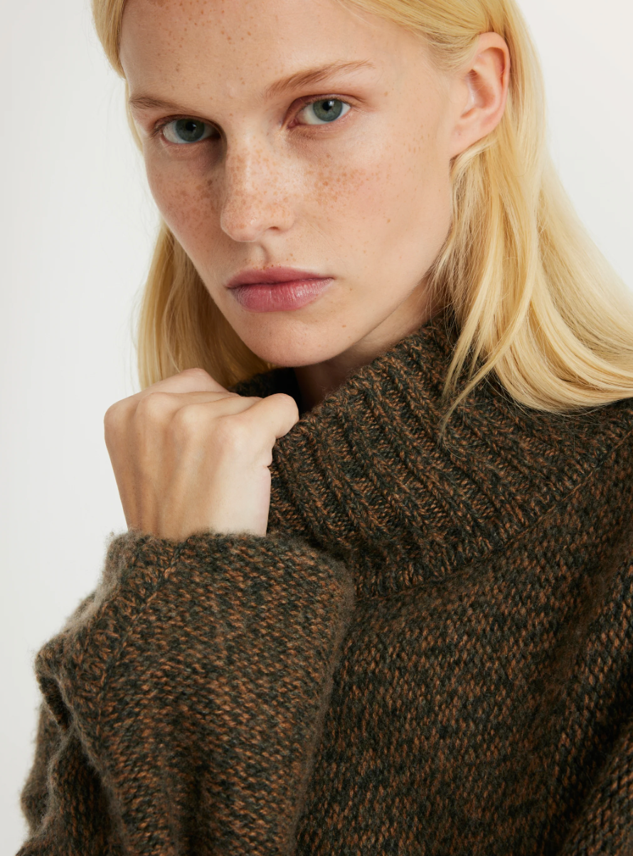 MARGAUX LONNBERG OTIS MIX GREEN KNIT