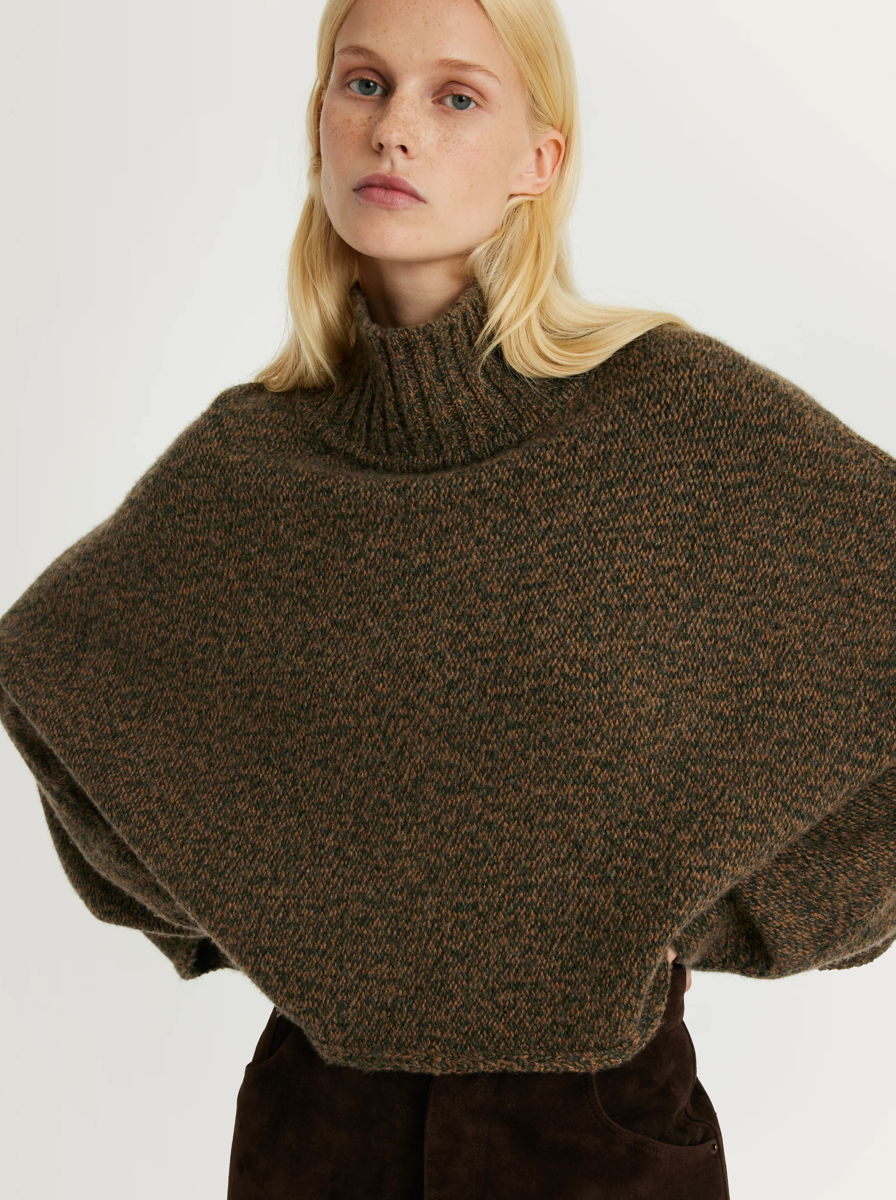MARGAUX LONNBERG OTIS MIX GREEN KNIT