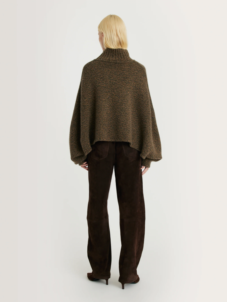 MARGAUX LONNBERG OTIS MIX GREEN KNIT