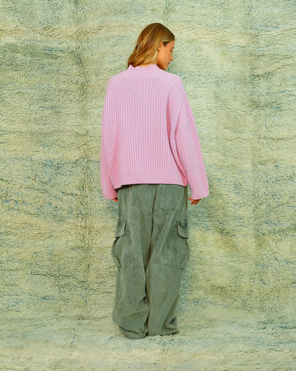 SEA ME HAPPY BAKER JUMPER LIGHT ROSE