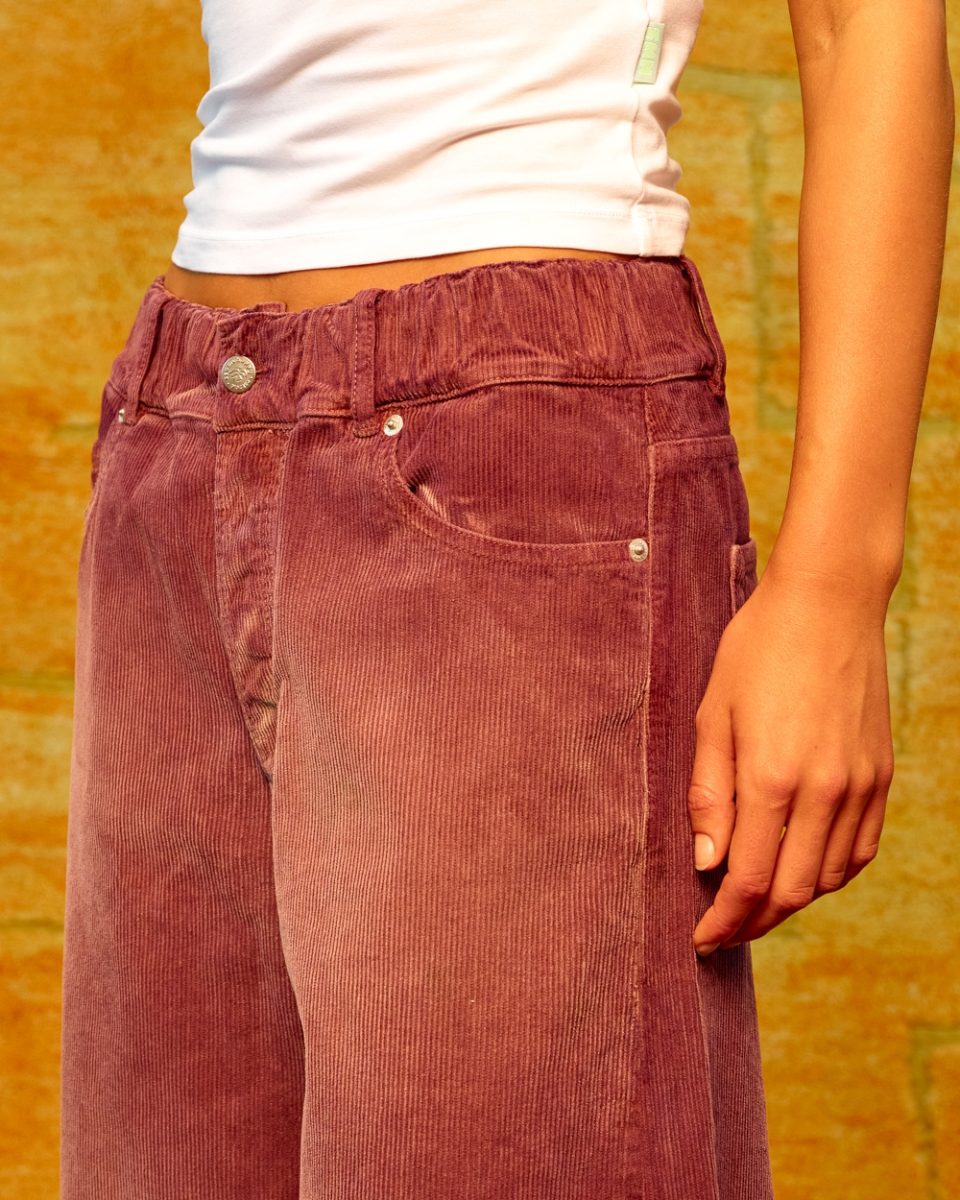 SUPER WOODY WASHED CORDUROY CABERNET